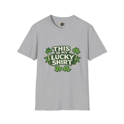 This Is My Lucky Shirt St. Patrick’s Day Shamrock T-Shirt
