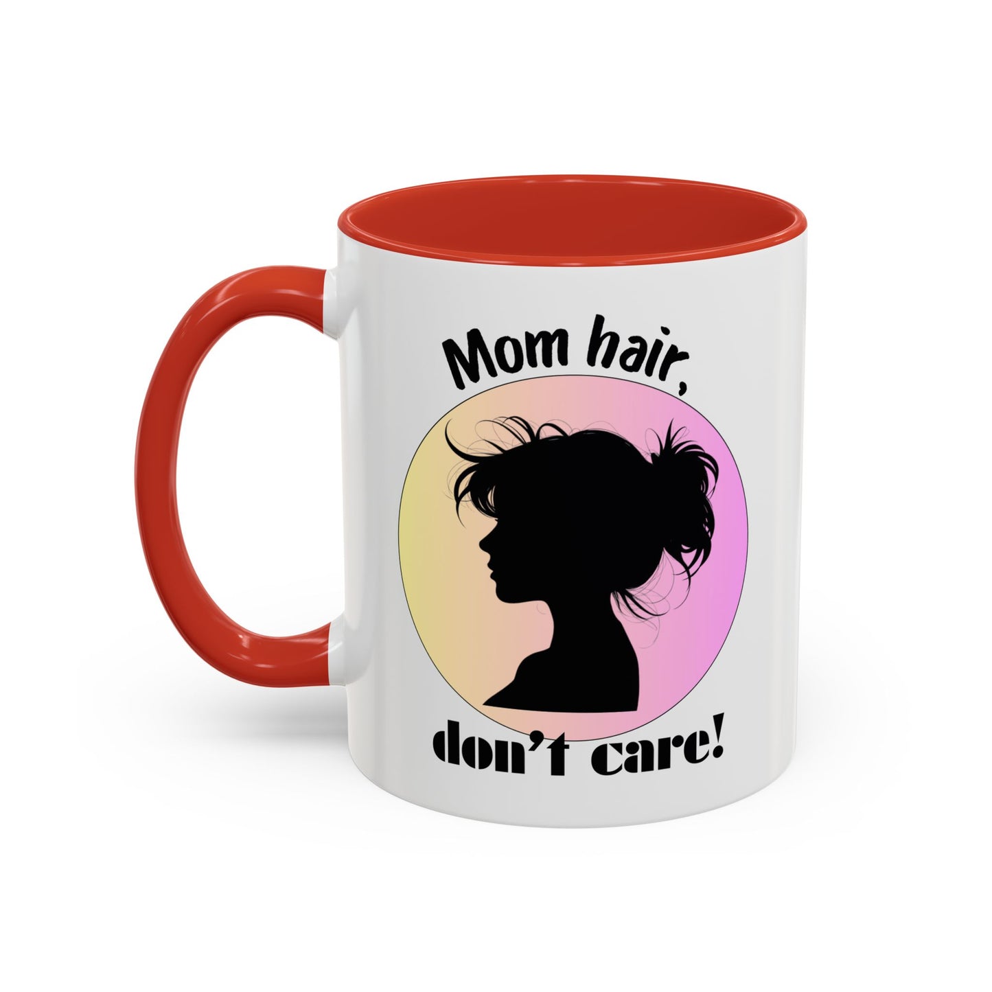 Mom Hair Coffee Mug - Stylish Gift for Moms, Caffeinated Humor Mug, Cute Kitchen Decor, Sweet Gift for Mother's Day, Funny Coffee Cup