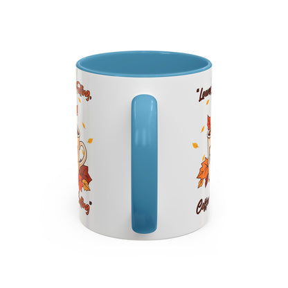 Cozy Fall Coffee Mug, Autumn Vibes, Perfect Gift for Coffee Lovers, Thanksgiving Decor, Seasonal Drinkware