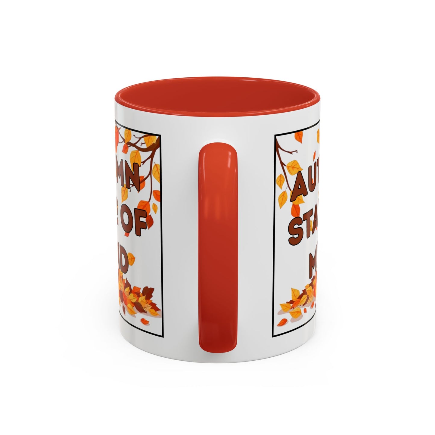 Autumn State of Mind Coffee Mug, Fall Decor Mug, Seasonal Gift, Cozy Beverage Mug, Halloween Coffee Cup, Pumpkin Spice Lover Gift