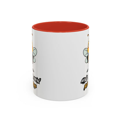 Mind Your Own Buzz-ness Accent Coffee Mug | Funny Bee Gift for Coffee Lovers, Bee Lover Mug, Humorous Kitchen Decor, Perfect for Gifts, Spring Time