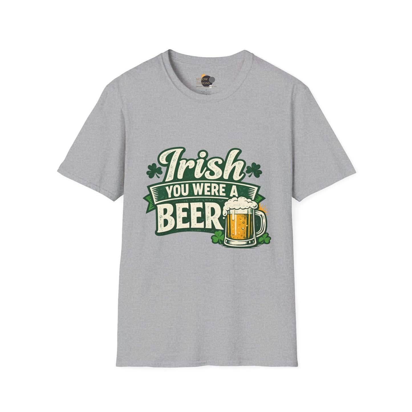 Irish You Were A Beer T-Shirt — St. Patrick’s Day Beer Tee