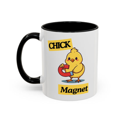 Cute Chick Coffee Mug for Animal Lovers, Funny Gift for Mother’s Day, Easter, Birthday, Home & Office Decor, Unique Ceramic Cup, Spring Time