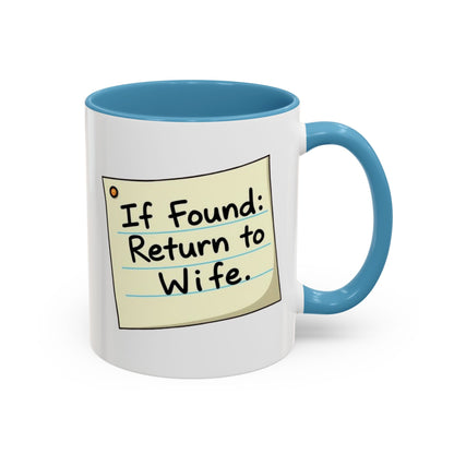 Humorous Coffee Mug - Perfect Gift for Husband, Funny Office Mug, Marriage Humor, Personalized Drinkware, Everyday Use
