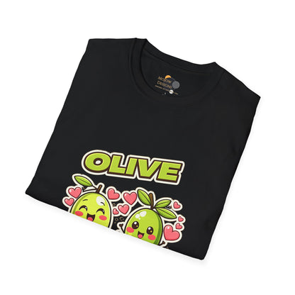Olive You So Much T-Shirt — Cute Kawaii Olive Couple Valentine Tee