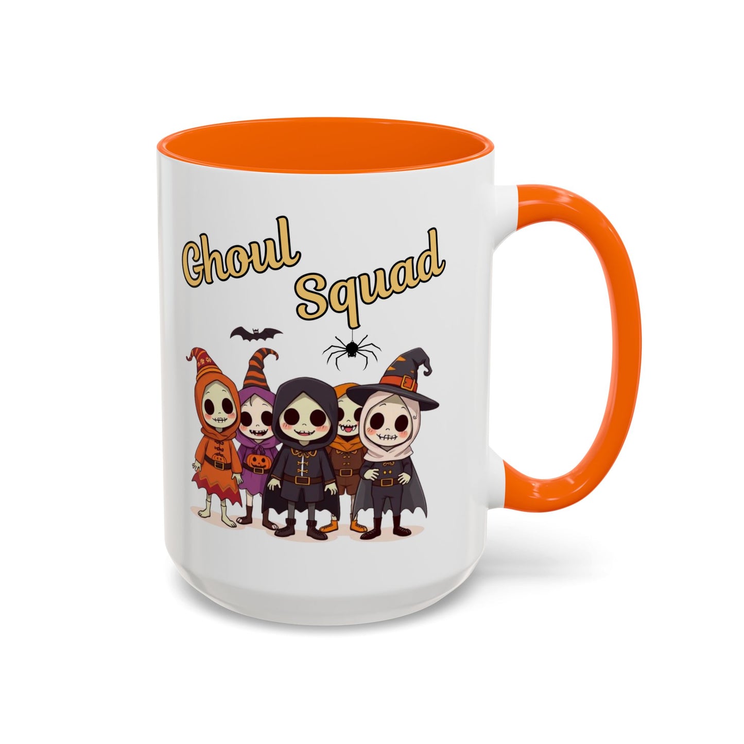 Ghoul Squad Coffee Mug - Perfect for Halloween Parties, Trick-or-Treating, or Everyday Use - Fun Spooky Gift, Holiday Decor, Novelty Mug, Fall