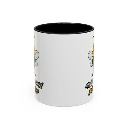 Mind Your Own Buzz-ness Accent Coffee Mug | Funny Bee Gift for Coffee Lovers, Bee Lover Mug, Humorous Kitchen Decor, Perfect for Gifts, Spring Time