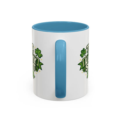 Lucky Shirt Coffee Mug — "This Is My Lucky Shirt" St. Patrick’s Day Accent Mug