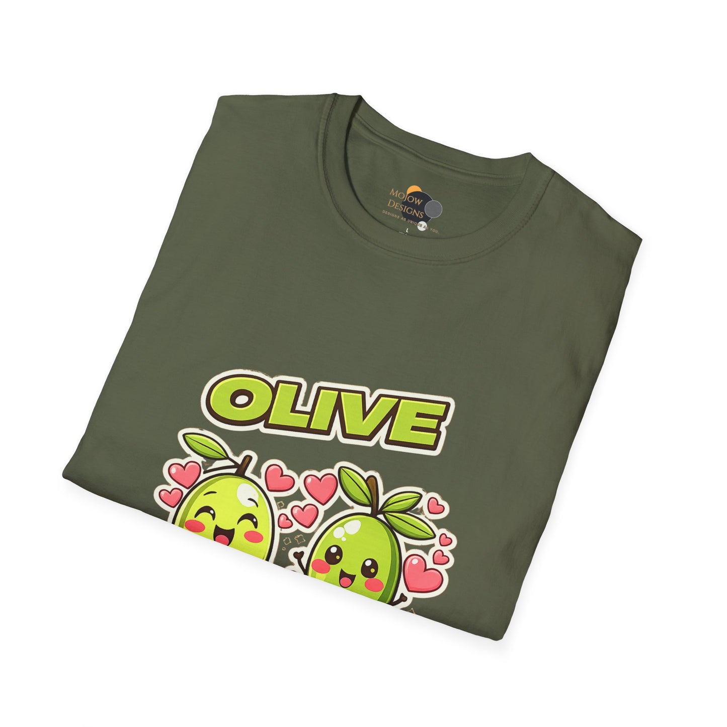 Olive You So Much T-Shirt — Cute Kawaii Olive Couple Valentine Tee