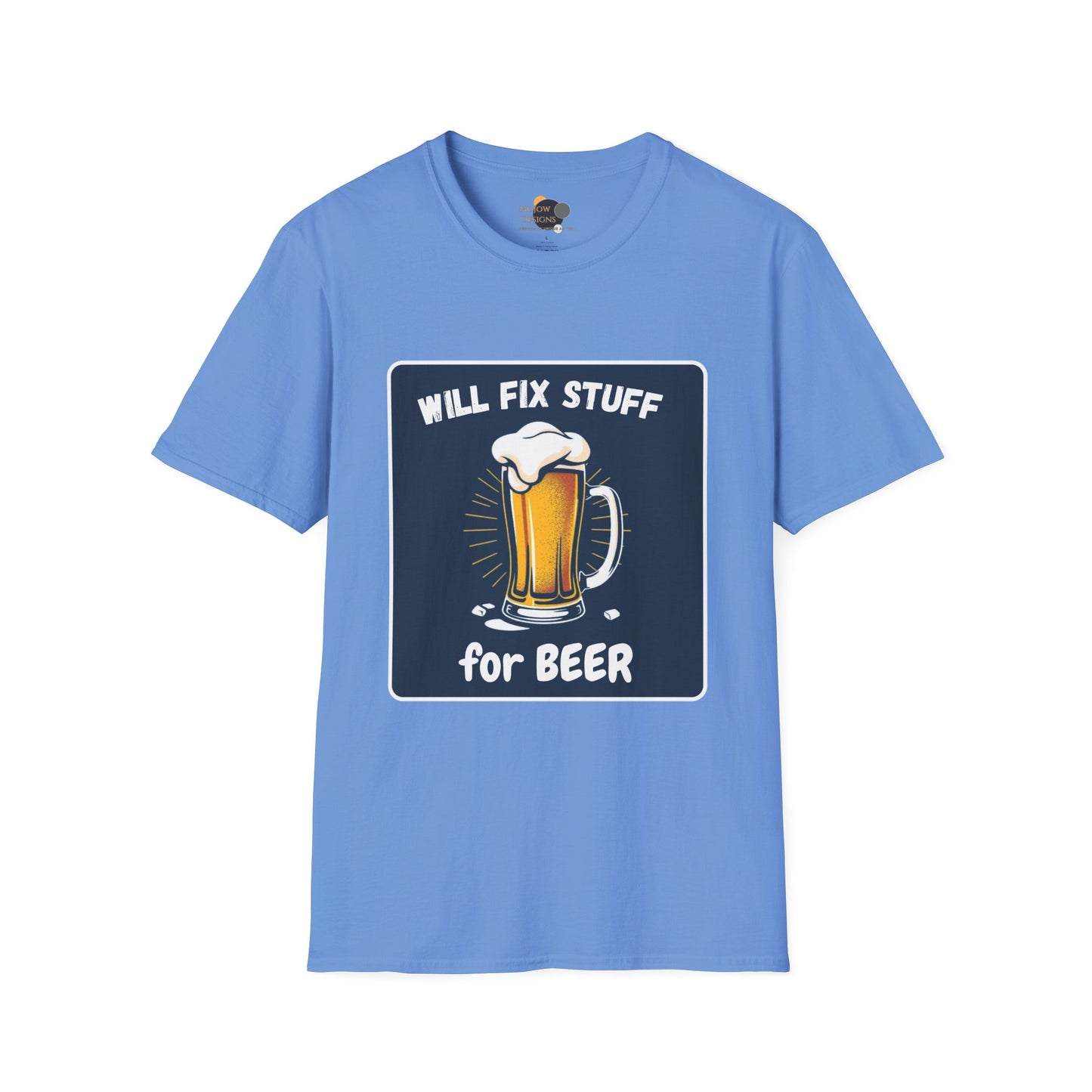 Funny Beer Fix Shirt | Unisex Softstyle Tee for Beer Lovers, Great Gift for Father's Day, Birthdays, Casual Wear, DIY Enthusiasts