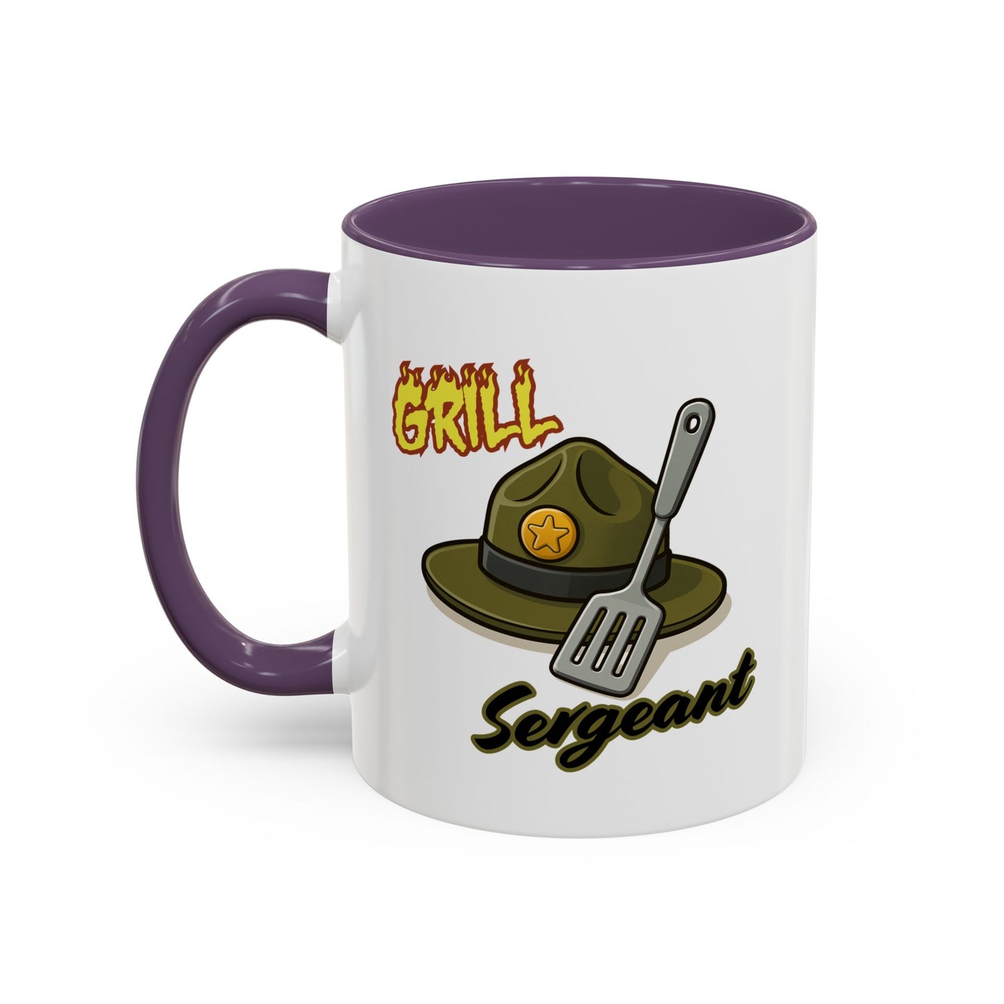 Grill Sergeant Coffee Mug | Funny Cooking Gift | Dad Mug | BBQ Lover Gift | Kitchen Decor | Father's Day Gift