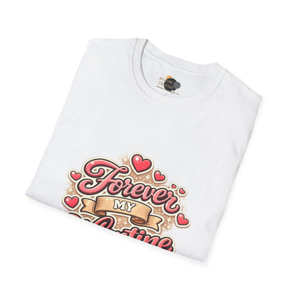 Forever My Valentine Retro Hearts T-Shirt