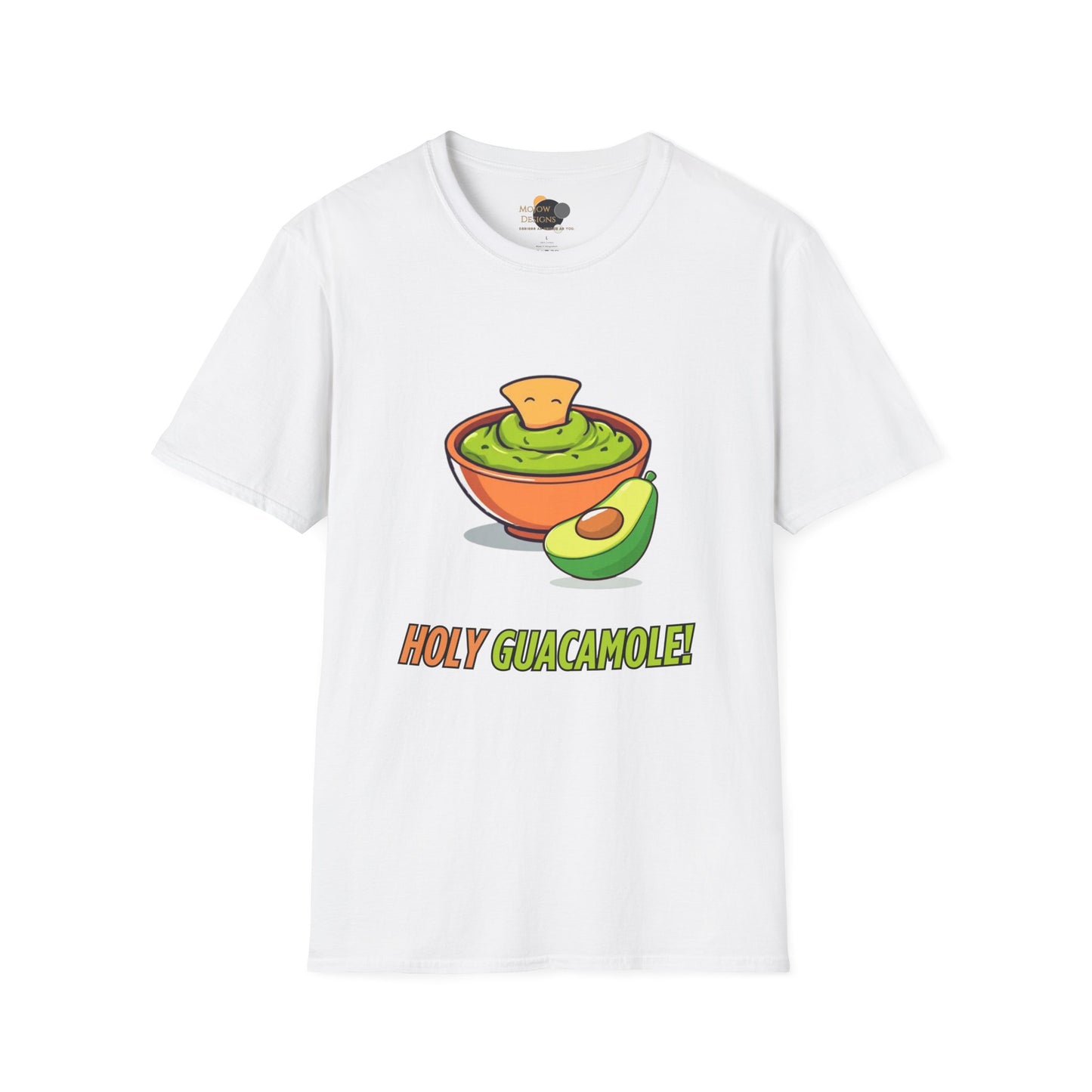 Holy Guacamole Avocado T-Shirt, Funny Graphic Tee, Unisex Softstyle Shirt, Perfect Gift, Casual Wear, Foodie Apparel