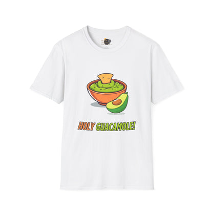 Holy Guacamole Avocado T-Shirt, Funny Graphic Tee, Unisex Softstyle Shirt, Perfect Gift, Casual Wear, Foodie Apparel