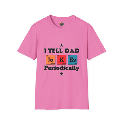 Humorous Dad Joke T-Shirt, Funny Graphic Tee for Father's Day, Unisex Gift for Dad, Dad Jokes Enthusiast, Casual Everyday Wear