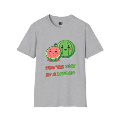 Funny Watermelon T-Shirt, Cute Summer Gift, Unisex Tee, Birthday Gift, Friendship Shirt, Cute Fruit Tee