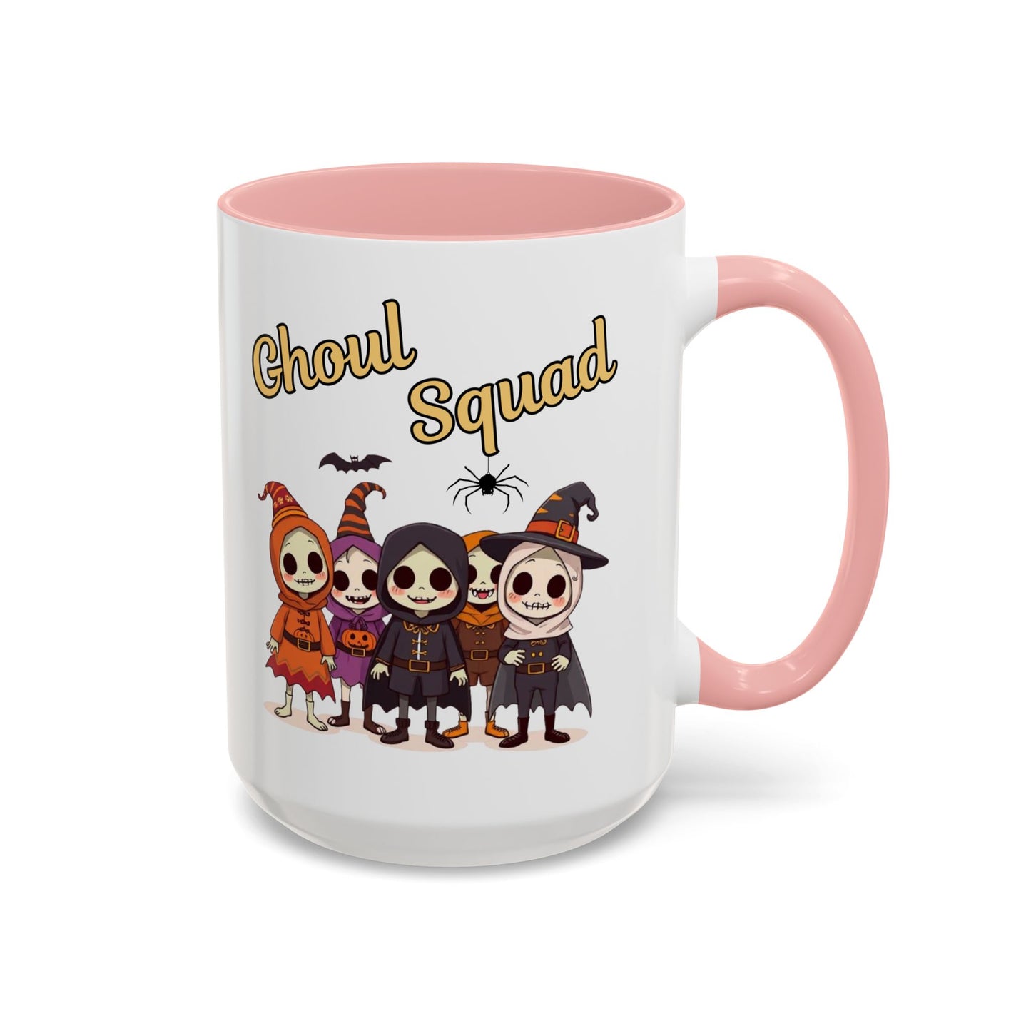 Ghoul Squad Coffee Mug - Perfect for Halloween Parties, Trick-or-Treating, or Everyday Use - Fun Spooky Gift, Holiday Decor, Novelty Mug, Fall