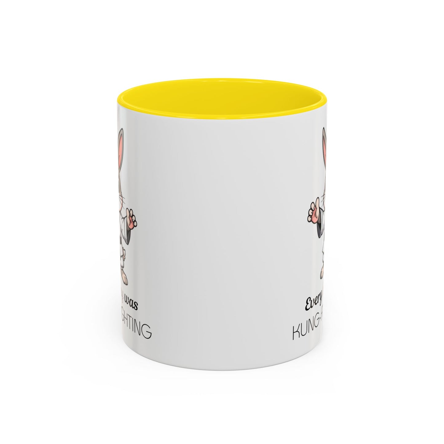 Playful Bunny Mug: Perfect for Easter, Kids, Fun Gifts, Home Decor, Breakfast Drinks, Spring Time