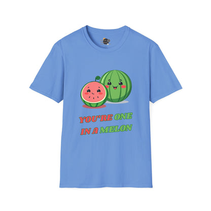 Funny Watermelon T-Shirt, Cute Summer Gift, Unisex Tee, Birthday Gift, Friendship Shirt, Cute Fruit Tee