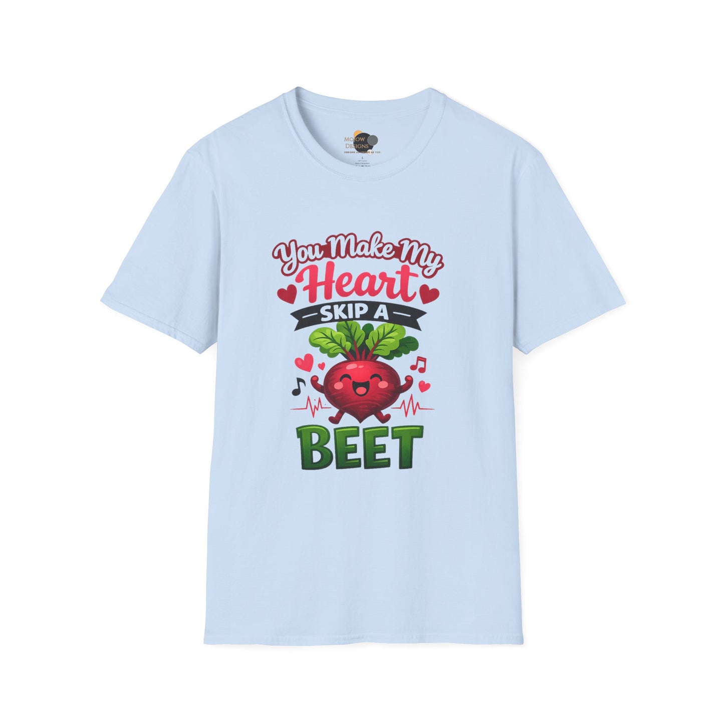 Beet T-Shirt — "You Make My Heart Skip a Beet" Cute Valentine’s Veggie Tee