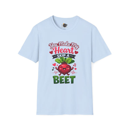 Beet T-Shirt — "You Make My Heart Skip a Beet" Cute Valentine’s Veggie Tee