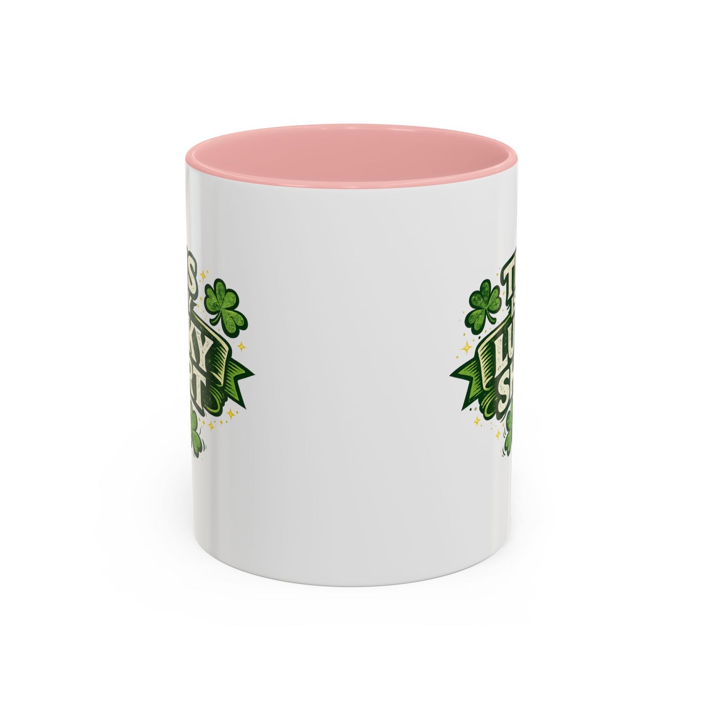 Lucky Shirt Coffee Mug — "This Is My Lucky Shirt" St. Patrick’s Day Accent Mug