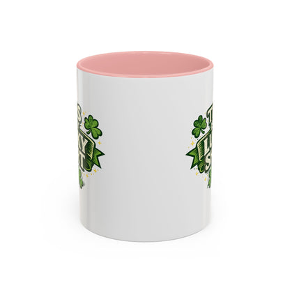 Lucky Shirt Coffee Mug — "This Is My Lucky Shirt" St. Patrick’s Day Accent Mug