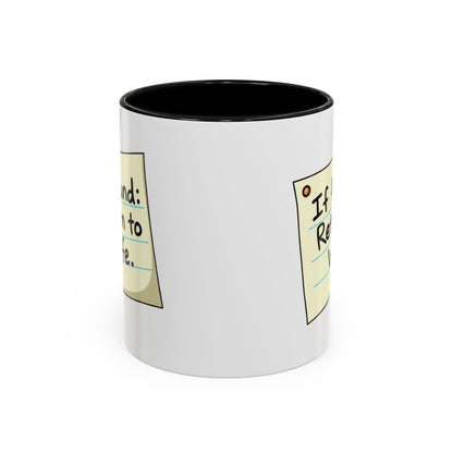 Humorous Coffee Mug - Perfect Gift for Husband, Funny Office Mug, Marriage Humor, Personalized Drinkware, Everyday Use