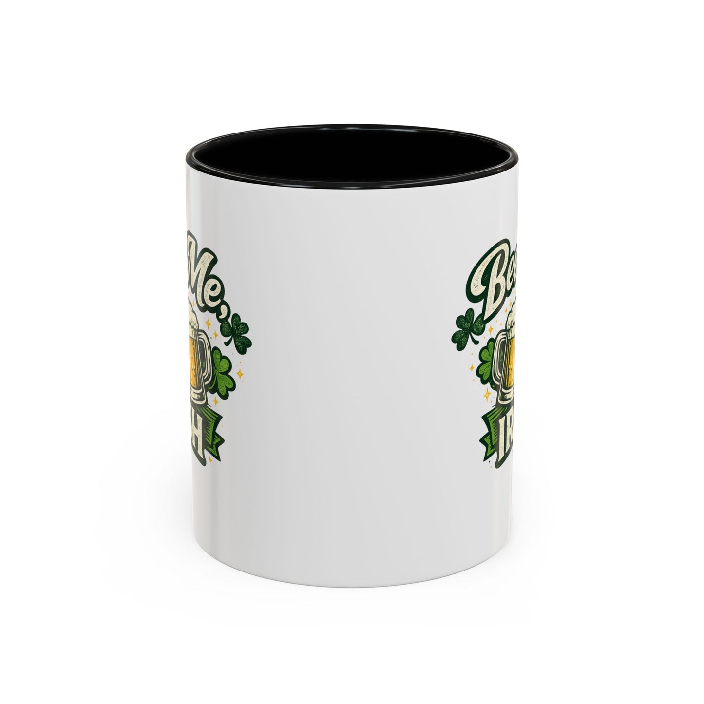 Beer Me I'm Irish Accent Coffee Mug — St. Patrick's Day Beer Mug Gift