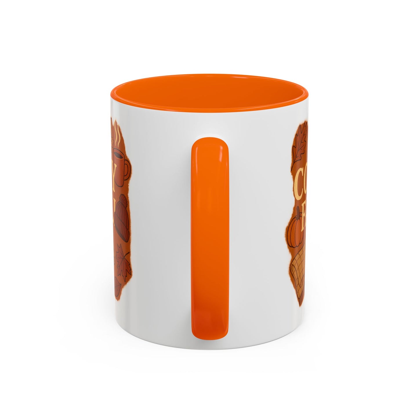Cozy Fall Accent Coffee Mug | Seasonal Drinkware | Autumn Vibes | Perfect Gift for Fall | Home Decor | Coffee Lover's Companion