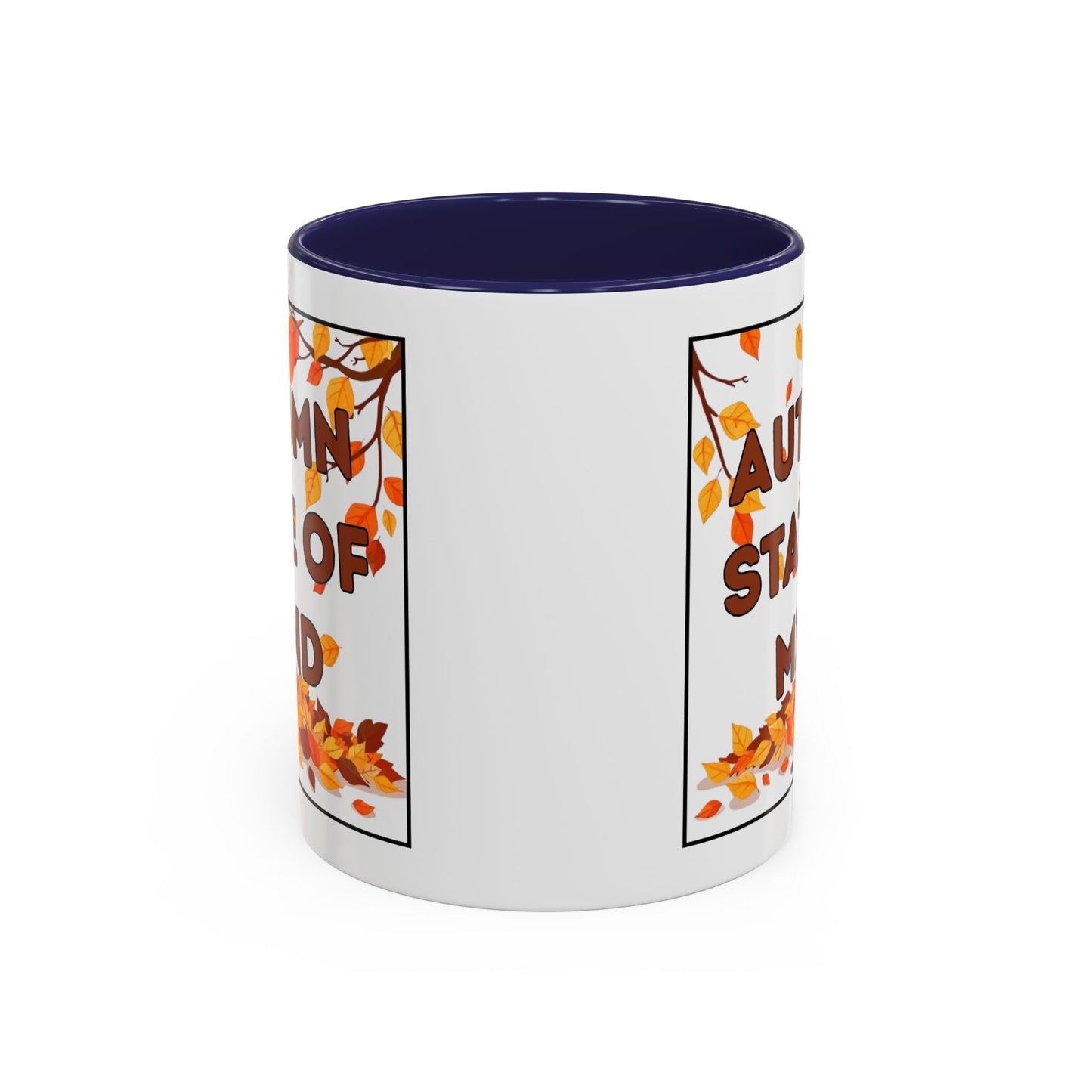 Autumn State of Mind Coffee Mug, Fall Decor Mug, Seasonal Gift, Cozy Beverage Mug, Halloween Coffee Cup, Pumpkin Spice Lover Gift