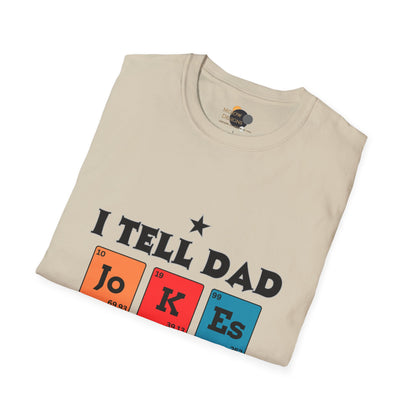 Humorous Dad Joke T-Shirt, Funny Graphic Tee for Father's Day, Unisex Gift for Dad, Dad Jokes Enthusiast, Casual Everyday Wear