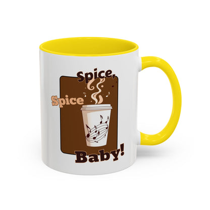 Spicy Coffee Mug, Fun Mug for Coffee Lovers, Gift for Friends, Cute Office Mug, Unique Kitchen Decor, Fall