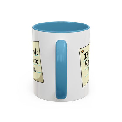 Humorous Coffee Mug - Perfect Gift for Husband, Funny Office Mug, Marriage Humor, Personalized Drinkware, Everyday Use