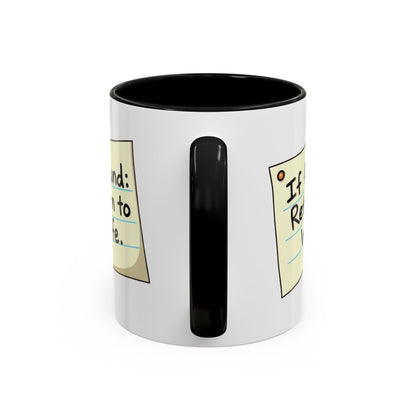 Humorous Coffee Mug - Perfect Gift for Husband, Funny Office Mug, Marriage Humor, Personalized Drinkware, Everyday Use