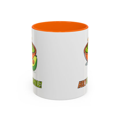 Holy Guacamole Coffee Mug, Fun Avocado Tea Cup, Quirky Kitchenware, Unique Gift for Food Lovers, Vibrant Drinkware