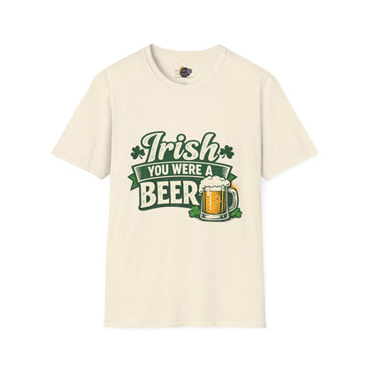Irish You Were A Beer T-Shirt — St. Patrick’s Day Beer Tee