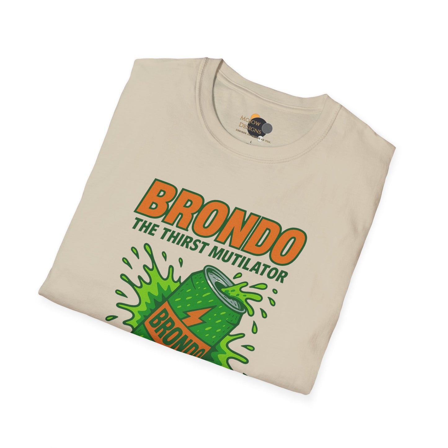 Unisex Brondo Softstyle T-Shirt - Retro Vintage Vibe, Perfect Gift for Fans, Casual Wear, Summer Events, Fun Party Outfit