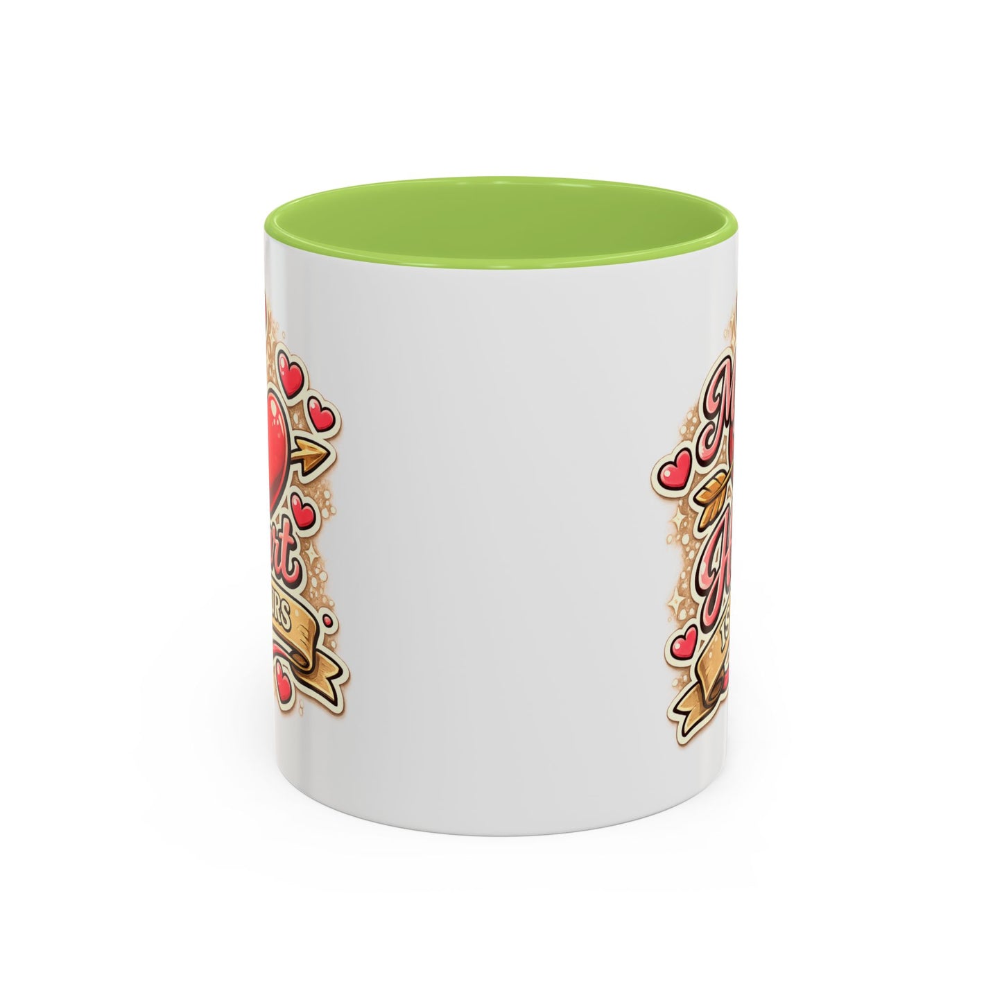 My Heart Is Yours Coffee Mug — Romantic Accent Mug for Valentine’s Day