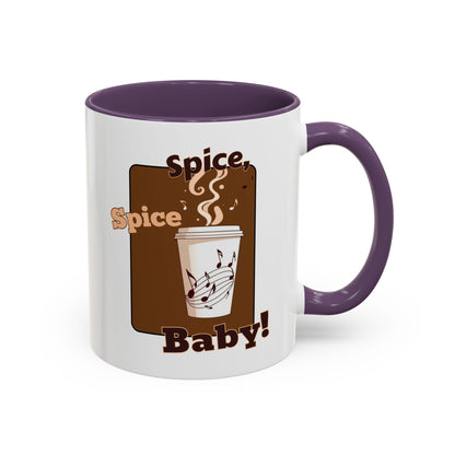 Spicy Coffee Mug, Fun Mug for Coffee Lovers, Gift for Friends, Cute Office Mug, Unique Kitchen Decor, Fall