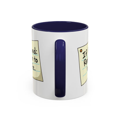Humorous Coffee Mug - Perfect Gift for Husband, Funny Office Mug, Marriage Humor, Personalized Drinkware, Everyday Use