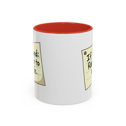 Humorous Coffee Mug - Perfect Gift for Husband, Funny Office Mug, Marriage Humor, Personalized Drinkware, Everyday Use