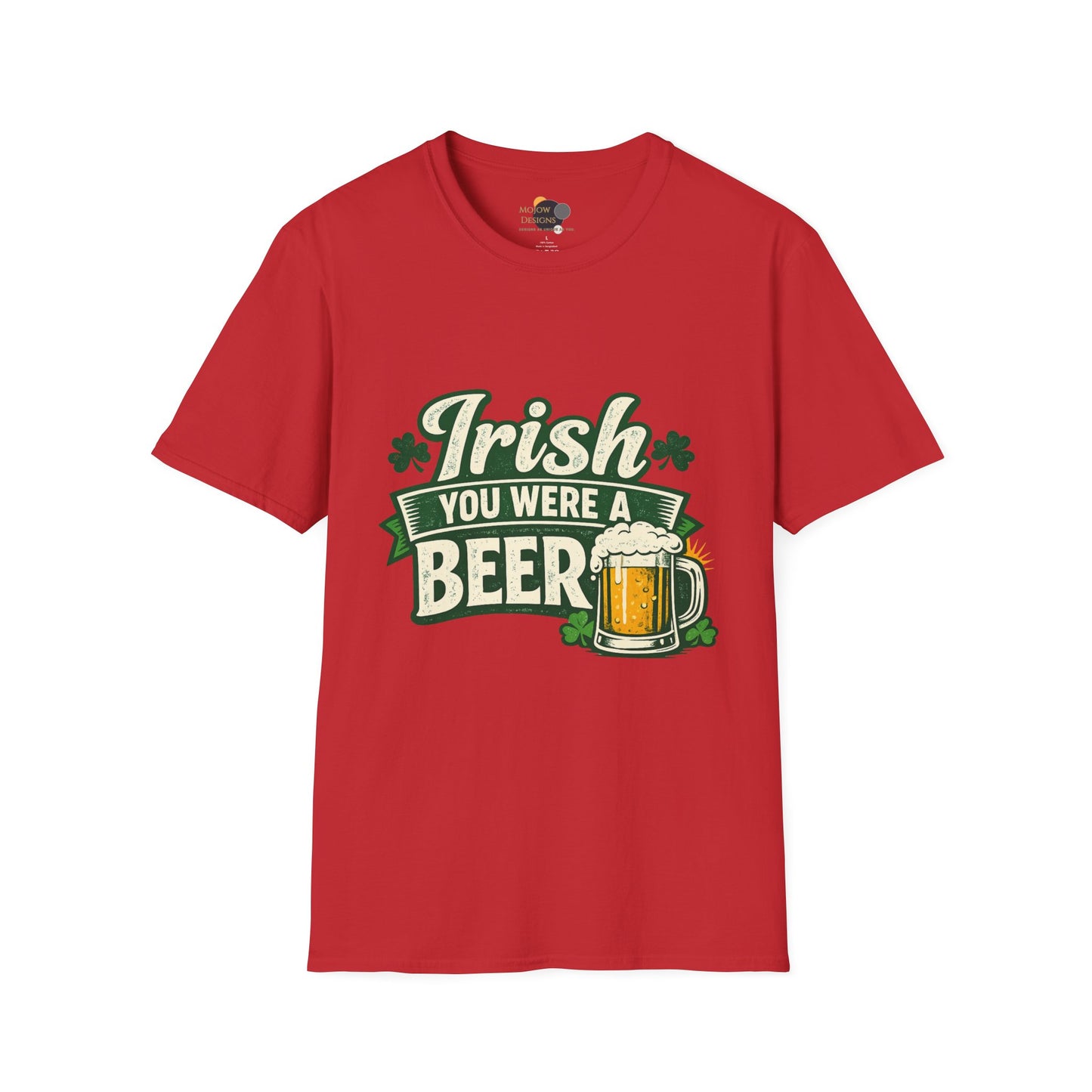 Irish You Were A Beer T-Shirt — St. Patrick’s Day Beer Tee