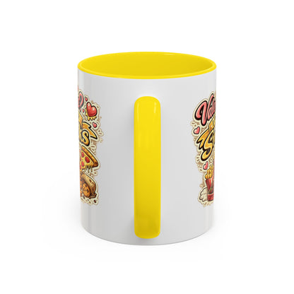 Valentine? I Prefer Snacks Coffee Mug — Funny Food Lover Gift