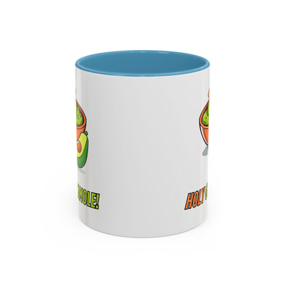 Holy Guacamole Coffee Mug, Fun Avocado Tea Cup, Quirky Kitchenware, Unique Gift for Food Lovers, Vibrant Drinkware