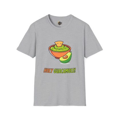 Holy Guacamole Avocado T-Shirt, Funny Graphic Tee, Unisex Softstyle Shirt, Perfect Gift, Casual Wear, Foodie Apparel