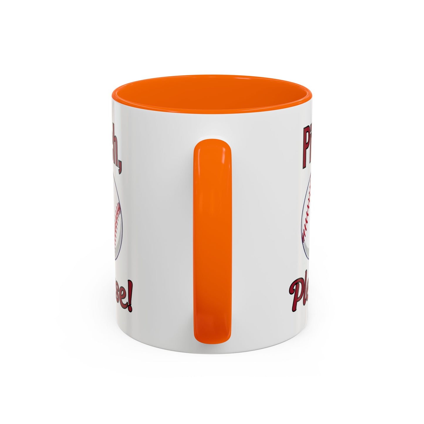 Baseball-Themed Coffee Mug, Pitch Please! Mug, Sporty Gift for Baseball Fans, Fun Drinks for Game Day, Unique Coffee Cup