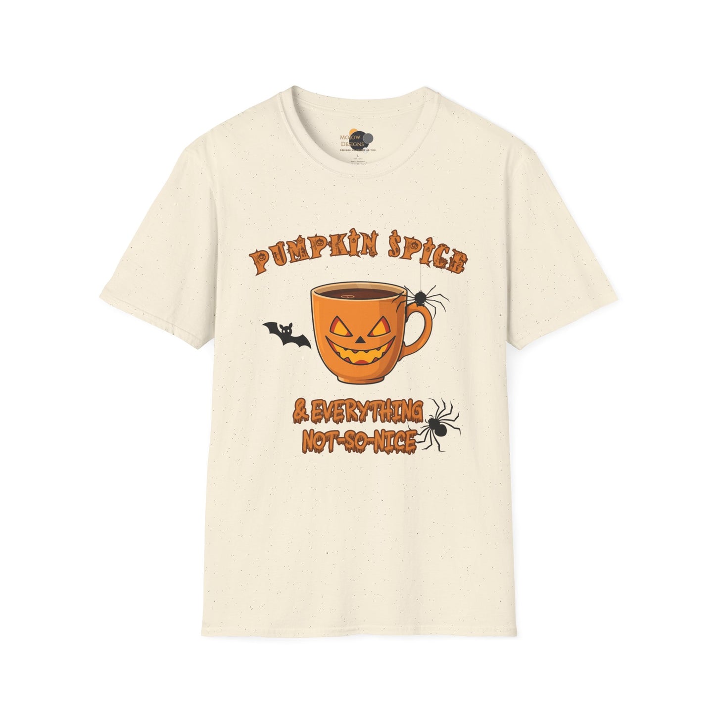 Pumpkin Spice Unisex T-Shirt | Cozy Fall Tee, Halloween Shirt, Autumn Apparel, Casual Outfit, Gift for Pumpkin Lovers