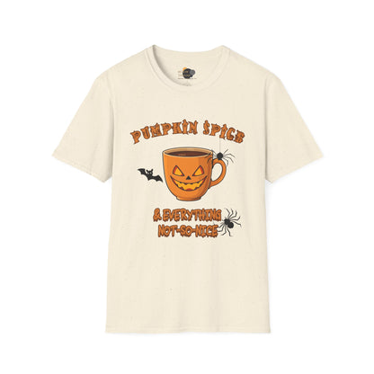 Pumpkin Spice Unisex T-Shirt | Cozy Fall Tee, Halloween Shirt, Autumn Apparel, Casual Outfit, Gift for Pumpkin Lovers