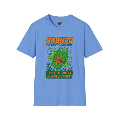 Unisex Brondo Softstyle T-Shirt - Retro Vintage Vibe, Perfect Gift for Fans, Casual Wear, Summer Events, Fun Party Outfit